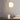 RoundBall – Lampe de Bureau en Verre avec Base en Marbre