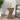 DigiBabaa – Table d'Accent en Béton avec Table d'Angle Géométrique et Petit Tabouret