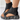 Olivia – Sandales en maille à semelle plate et talon compensé