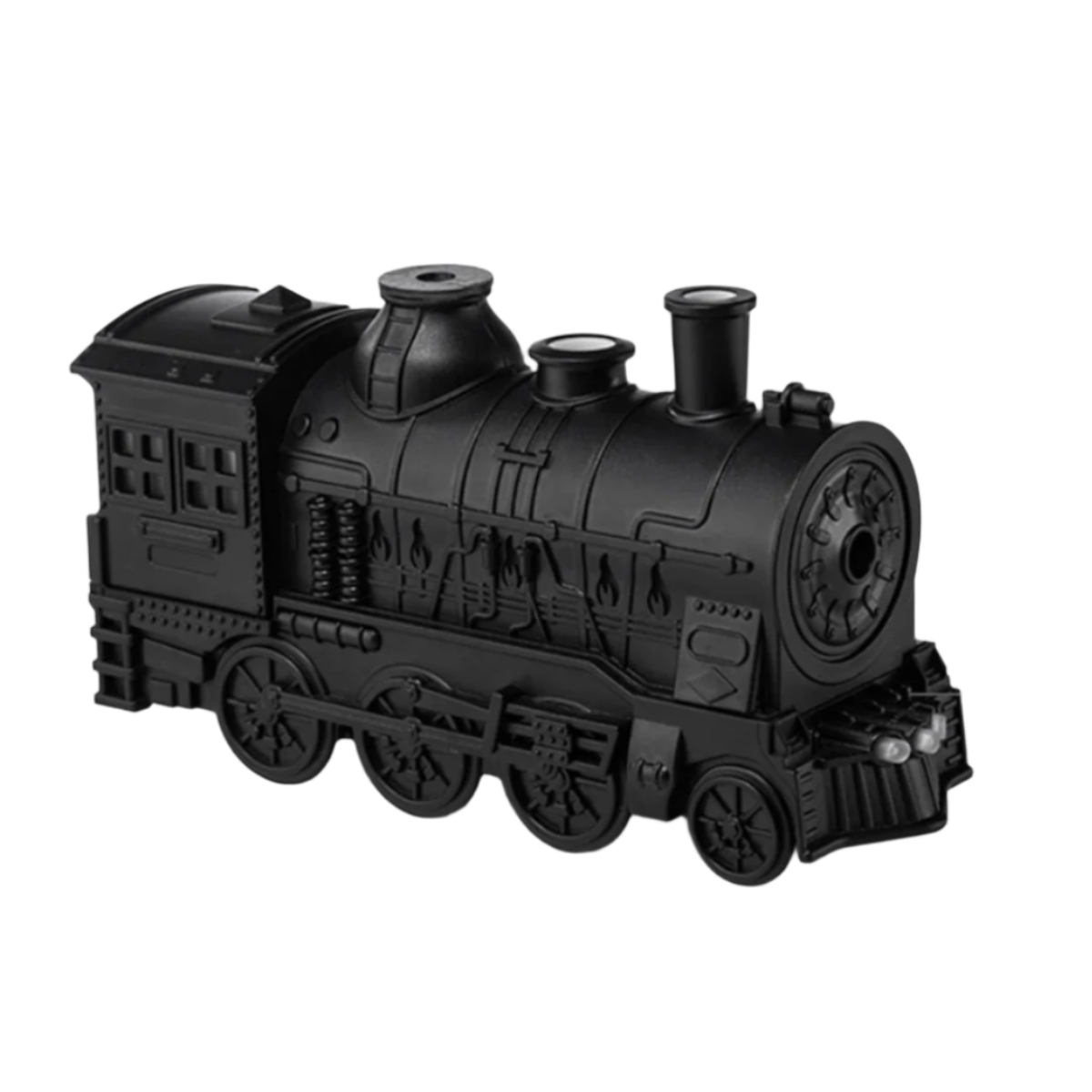 VapoLoco – Charmant humidificateur de style train avec un corps compact et un débit de brume constant