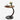 TableTide – Table Basse Ronde Mobile avec Plateau en Bois MDF