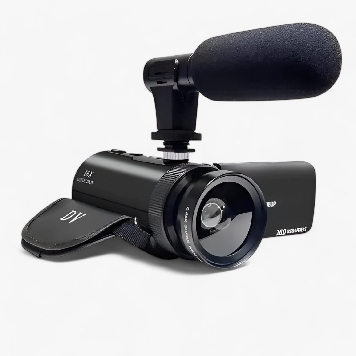 VlogMate - Caméscope HD pour le vlogging avec un son clair et un zoom numérique fluide