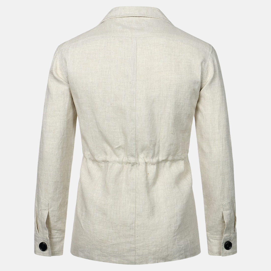 Alexander – Veste classique à manches longues avec plusieurs poches et col