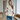 Elizabeth – Gilet boutonné à imprimé fraise et manches longues