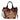 Valerie – Sac à main brodé avec bretelle réglable et poche zippée