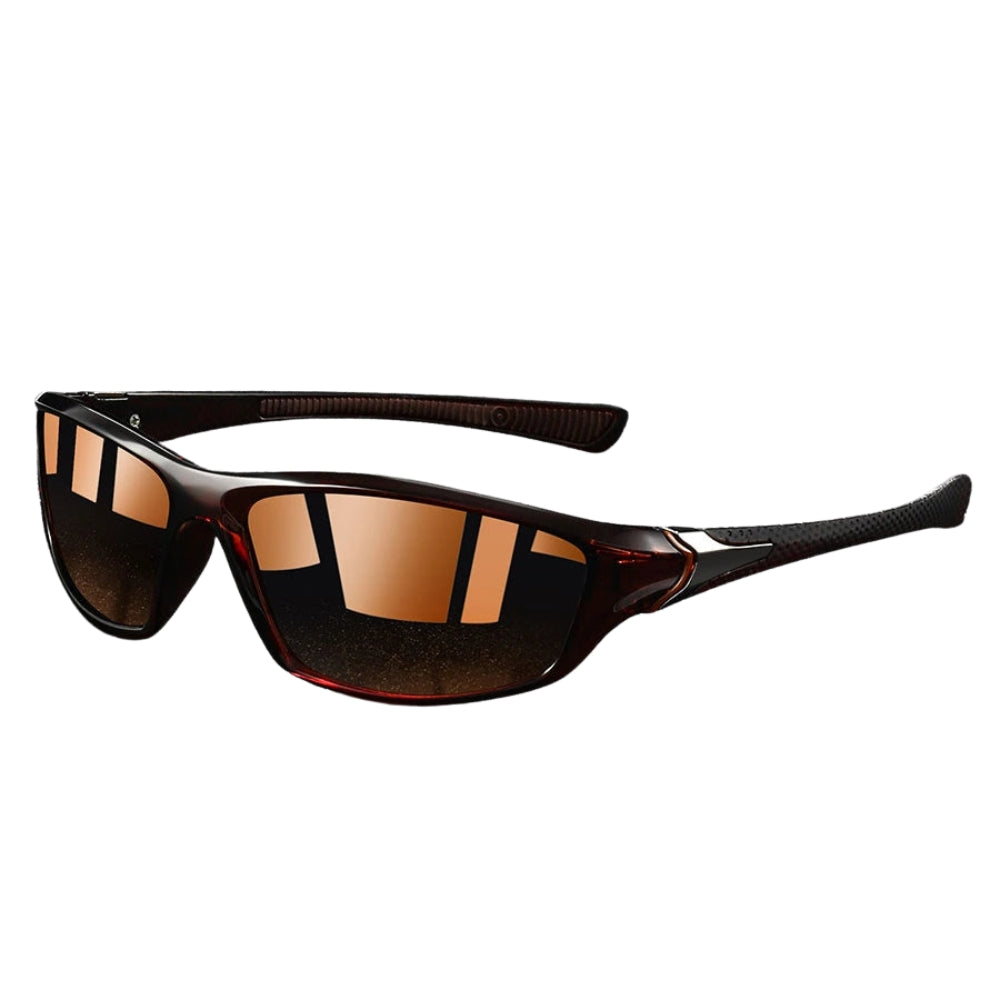 ShadowGlide – Lunettes de soleil enveloppantes avec grips en caoutchouc