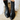 Bottines à cheville avec lacets et boucle haute
