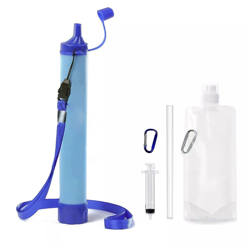 AquaSafe – Filtre à eau portable de survie pour le camping Randonnée