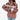 Patricia – Pull en polaire à motif aztèque avec col montant