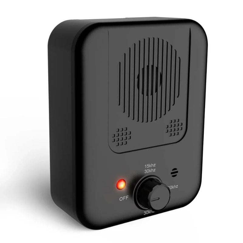 SilentPup – Dispositif anti-aboiements à ultrasons pour chiens avec boîtier extérieur résistant aux intempéries