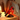 Lampe de bureau LED oiseau cardinal en verre