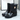 Chaussures mi-cheville bout rond avec boucle