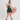 Emily – Abito midi in stile dirndl a maniche corte con scollo quadrato