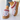 Scarpe donna con stampa integrale e punta tonda