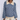 Pull femme ample manches longues col rabattable
