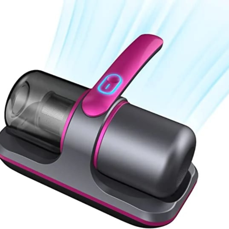 DustEase – Aspirateur Sans Fil pour Matelas avec Stérilisation UV et Forte Puissance d’Aspiration