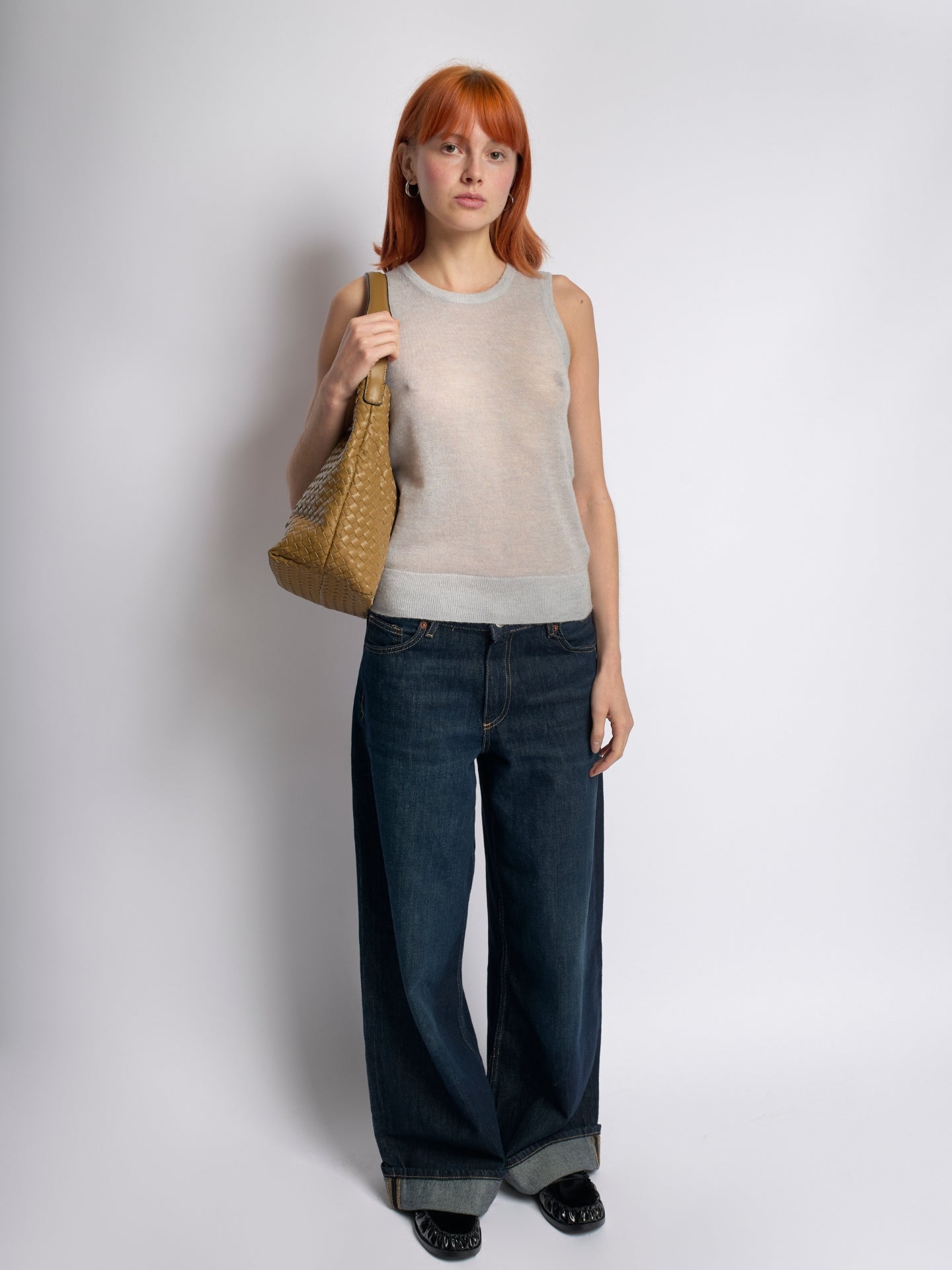 Sabine – Sac bandoulière léger au design tressé et grande capacité