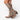Bottes hautes à bout pointu avec perles décoratives