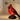 Lampe de bureau LED oiseau cardinal en verre