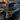 Sombrero redondo de cuero con diseño de calavera
