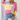 Diana – Cardigan a maniche lunghe con motivo a righe colorate