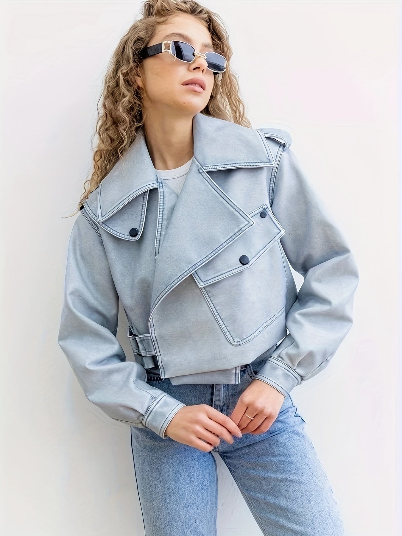 Alexis - Veste élégante à poches à rabat avec un attrait intemporel