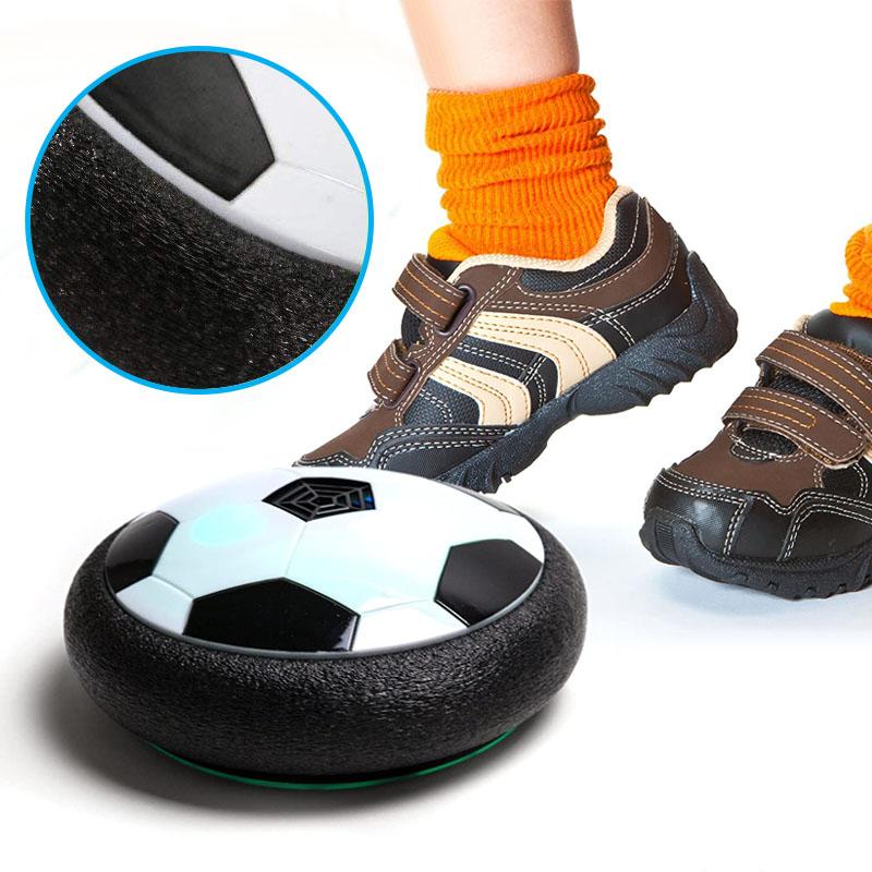 HoverBall - Ballon de football LED flottant innovant pour s'amuser en intérieur et jouer sans fin
