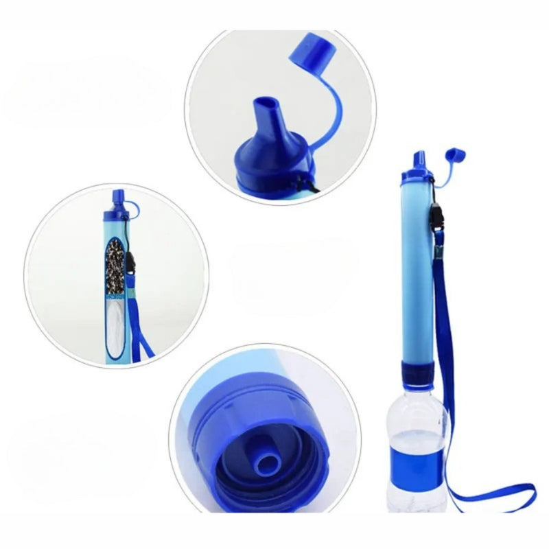 AquaSafe – Filtre à eau portable de survie pour le camping Randonnée