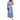 Alice – Floral Print Dress with Short Sleeves and V-Neck