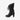Bottines femme à talon haut avec lacets