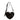 Fleur – Sac à bandoulière en forme de cœur avec poches zippées