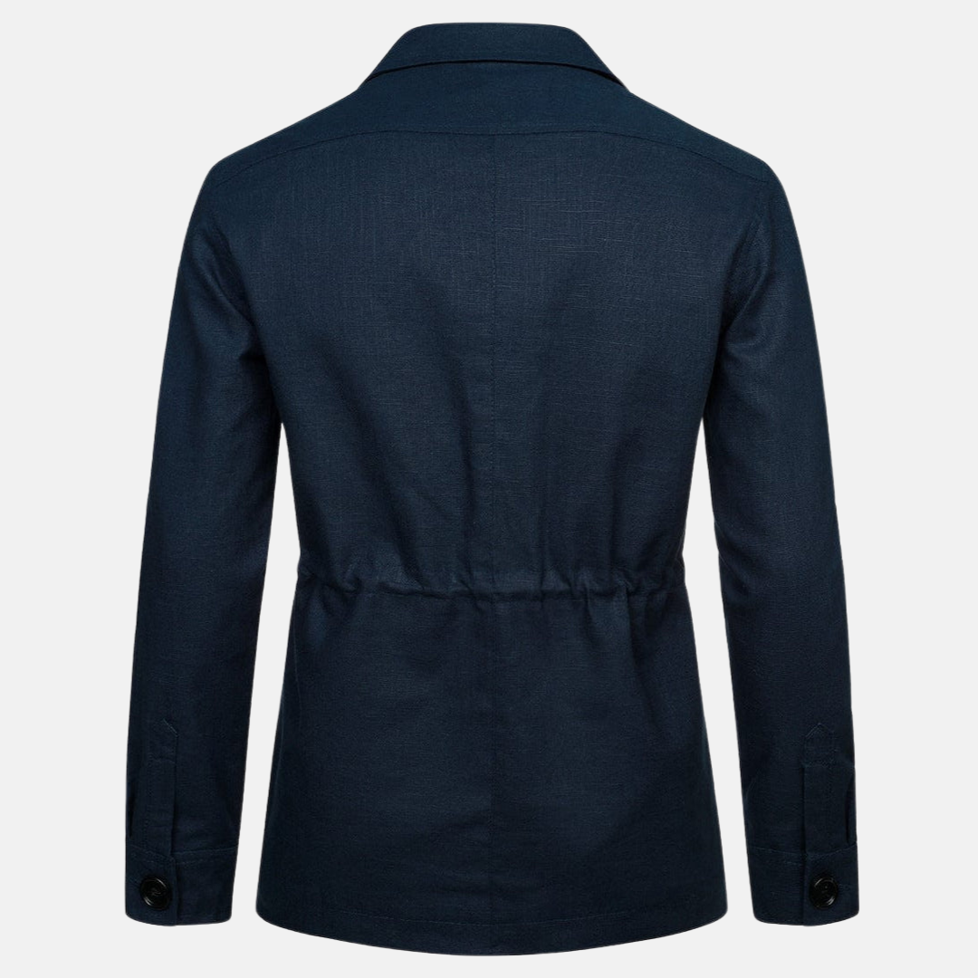Alexander – Veste classique à manches longues avec plusieurs poches et col