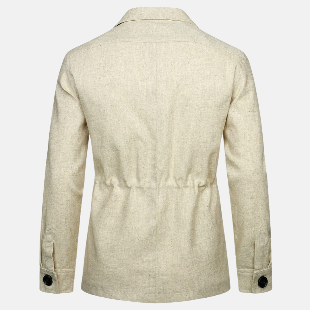 Alexander – Veste classique à manches longues avec plusieurs poches et col