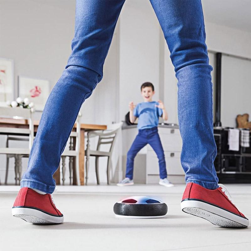 HoverBall - Ballon de football LED flottant innovant pour s'amuser en intérieur et jouer sans fin