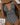 Chloe – Chic striped one-piece swimsuit with flattering V-neckline