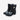 Chaussures mi-cheville bout rond avec boucle