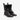 Bottines à cheville avec lacets et boucle haute