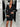 Elena - Robe bodycon à manches longues et col en V Robe courte et étroite avec détails froncés et design flatteur