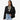 Grace – Blazer court à capuche avec fermeture boutonnée