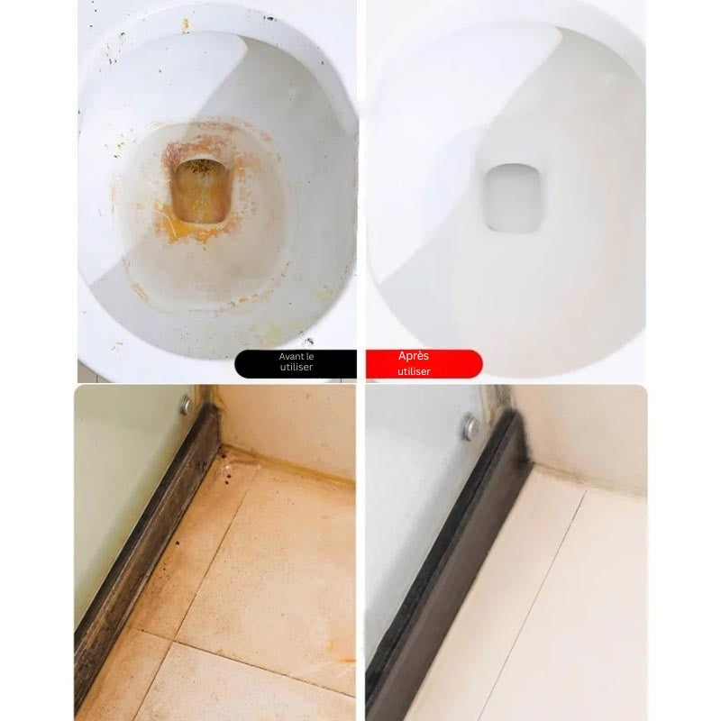 SparkClean - Détachant à base d'acide oxalique pour toilettes et surfaces de salle de bain