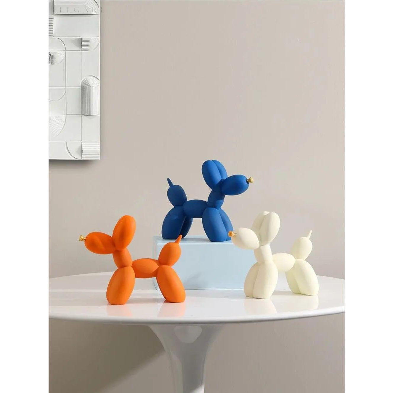 Balloon Charm - Statue de chien en ballon artistique pour des espaces élégants