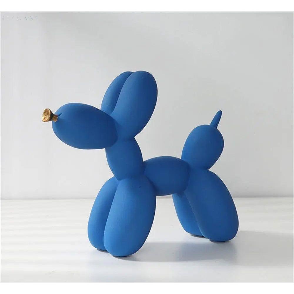 Balloon Charm - Statue de chien en ballon artistique pour des espaces élégants