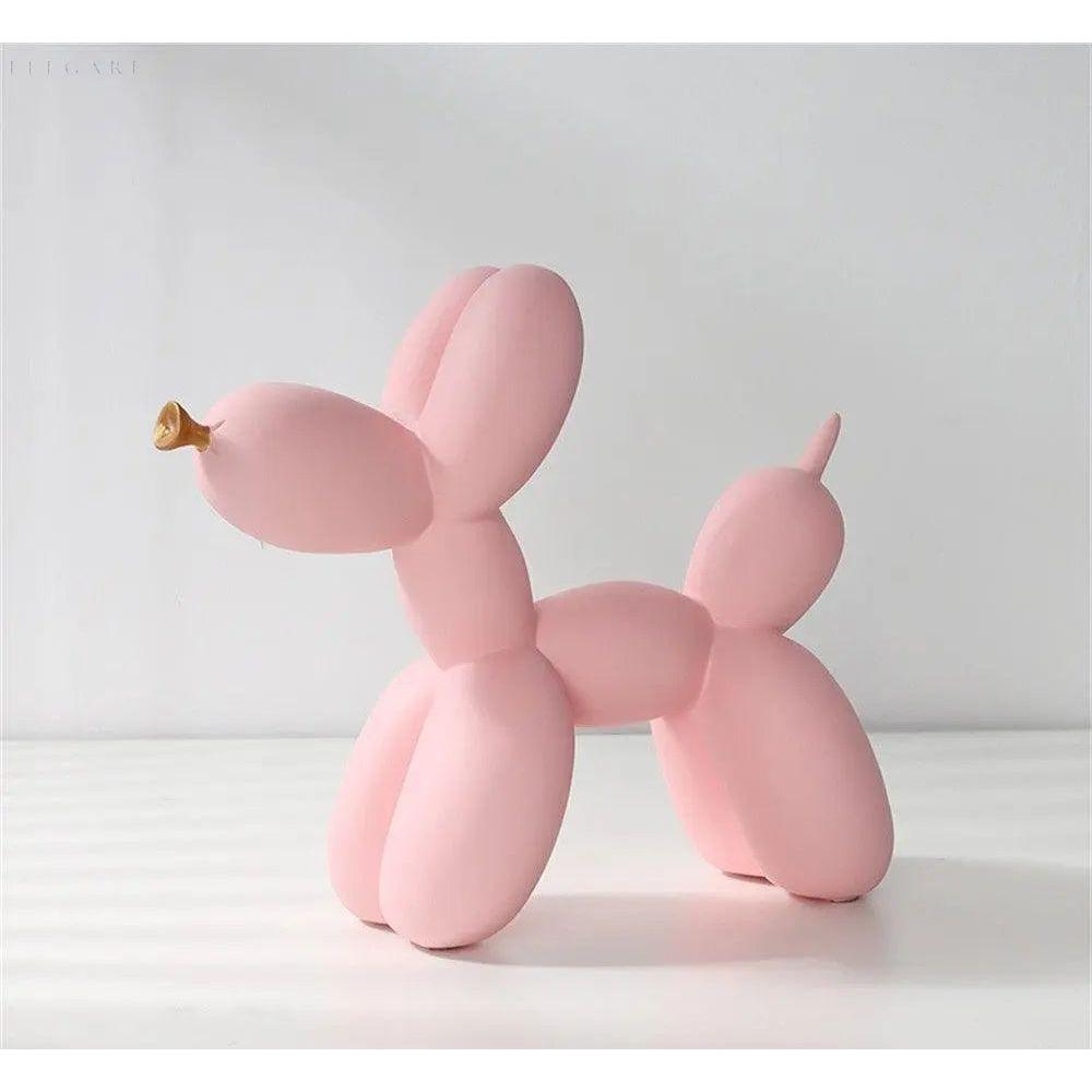 Balloon Charm - Statue de chien en ballon artistique pour des espaces élégants