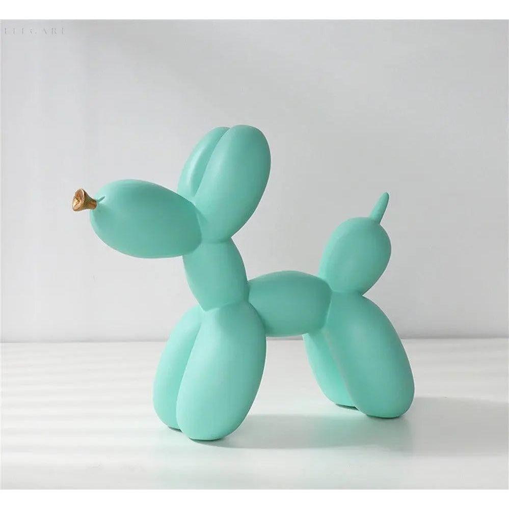 Balloon Charm - Statue de chien en ballon artistique pour des espaces élégants