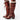 Bottes Montantes à Lacets avec Talon Bloc