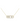 Liora - Filigree necklace with three moving brilliant-cut diamonds