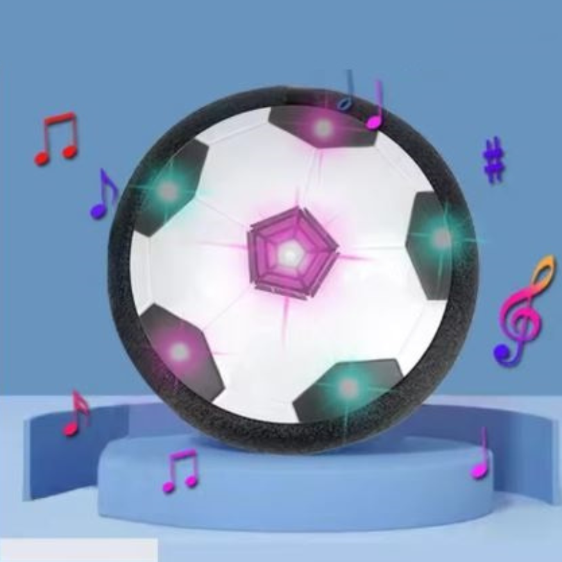 HoverBall - Ballon de football LED flottant innovant pour s'amuser en intérieur et jouer sans fin