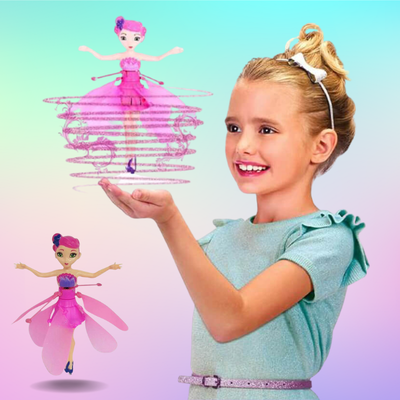 PlayNest - Poupée princesse fée volante magique