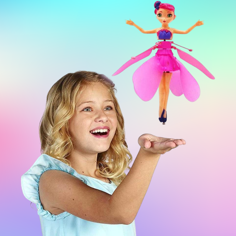 PlayNest - Poupée princesse fée volante magique