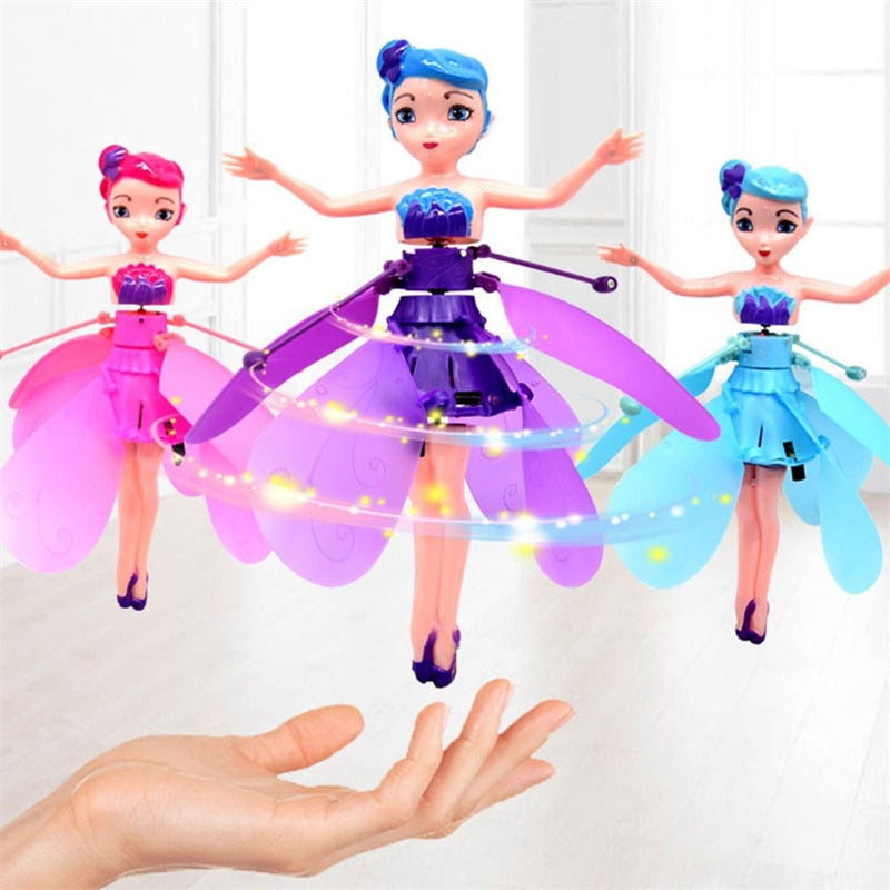 PlayNest - Poupée princesse fée volante magique